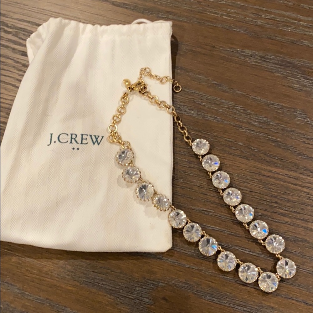 J Crew crystal necklace